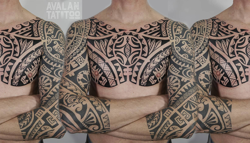 Styl Tatuaż Polinezja Tatuażysta Agnieszka Kulińska