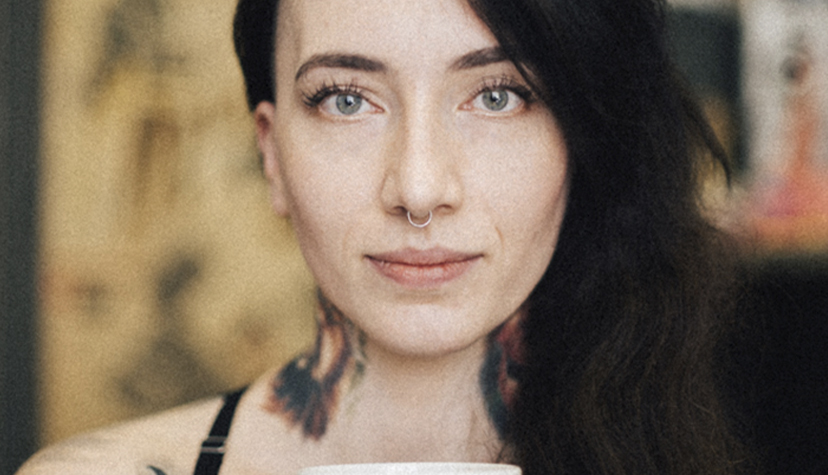 Tatuażysta Joanna Fąferko z miasta Brzeg ze studio tatuażu Black Pearl Tattoo
